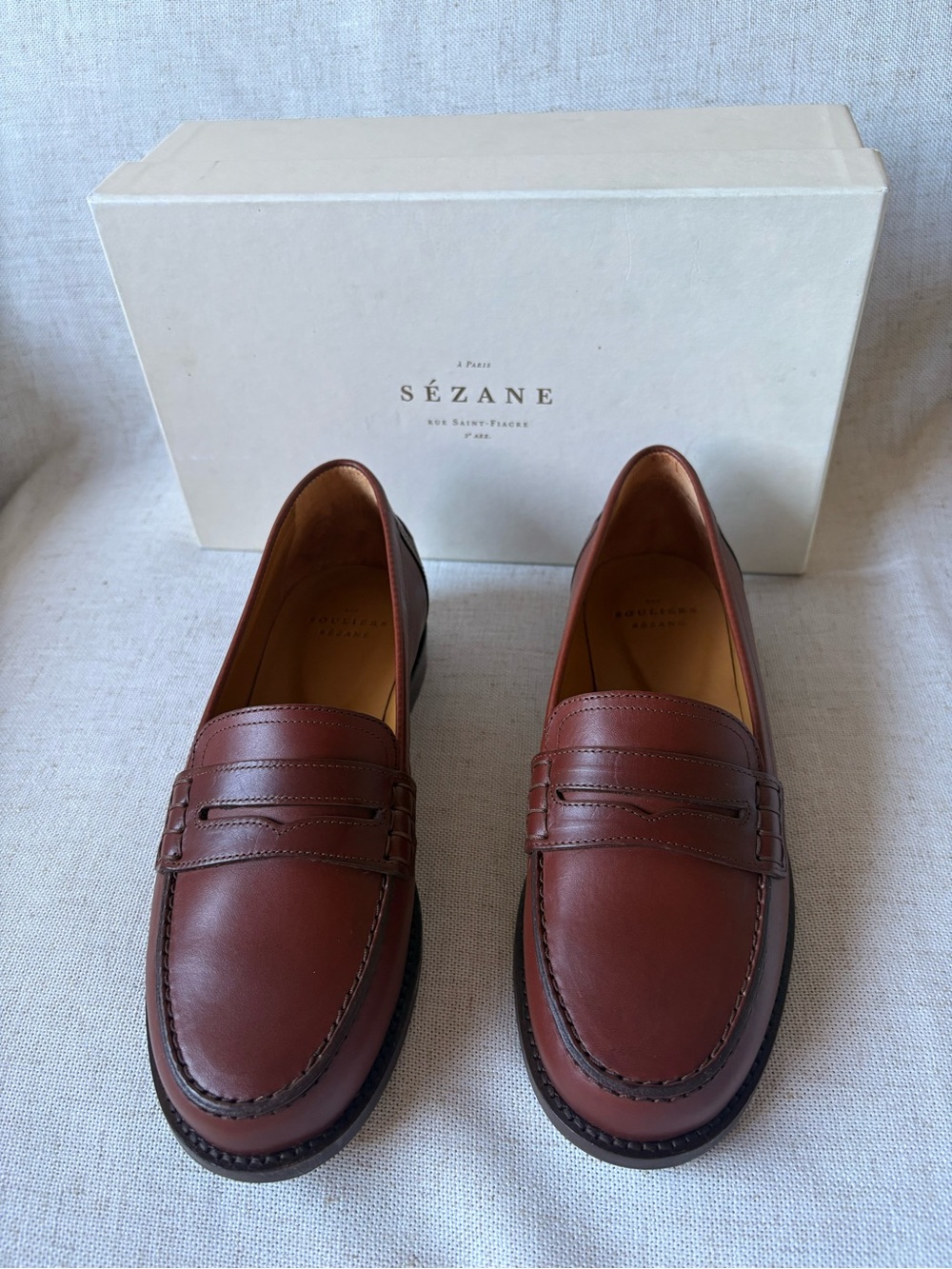 Sezane Andre Loafers Natural Heritage Size 36 - Picture 2 of 13